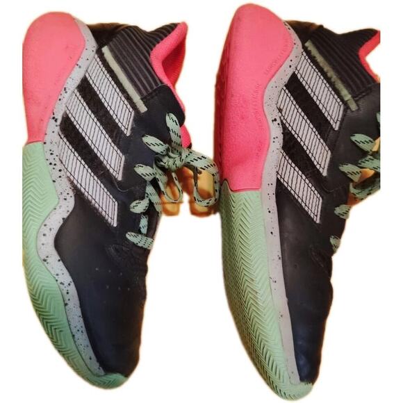 Adidas James Harden Step backs Black & Grey 4.5 Boys Big Kid - Picture 7 of 9